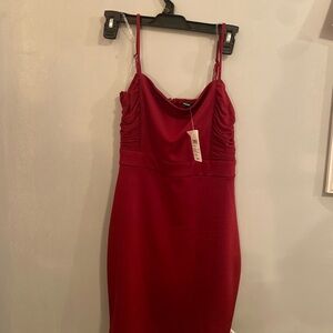 Windsor Burgundy Mini Dress